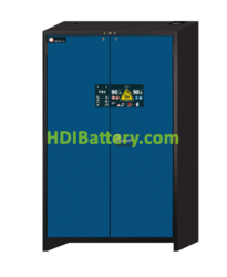 Armario de seguridad para baterías de iones de litio ION-PRO-90 (5 bandejas)