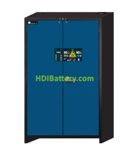 Armario de seguridad para bateras de iones de litio ION-PRO-90 (5 bandejas)