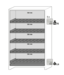 Armario de seguridad para bateras de iones de litio ION-PRO-90 (5 bandejas)