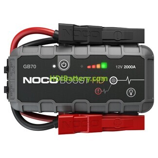 NOCO Boost HD GB70 | Arrancador de Batera de Coche 2000A