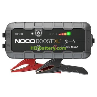 NOCO Boost XL GB50 | Arrancador de Batera UltraSafe 1500A 12V