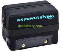 Batería de litio para carro de golf 12v 22ah Nx + kit de carga 