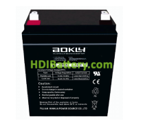 Batera para electromedicina 12V 2.9Ah 6FM2.9 Aokly Power