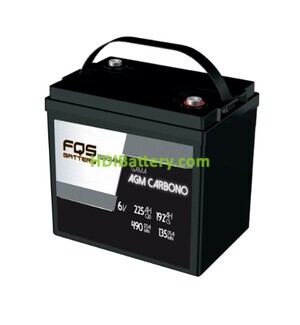Batera AGM Carbono FQS Battery FQS6-225AGMC 6V 225Ah