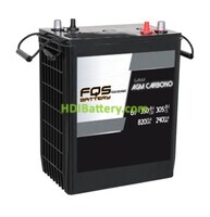 Batera AGM Carbono FQS Battery FQS6-350AGMC 6V 350Ah