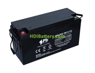 Batera AGM Cclica PBC12-150 Premium Battery 12V 150Ah 
