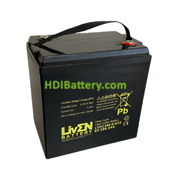 Bater�a AGM de Carbono-Gel Liven Battery LVDC268-6 GC2 6V 268Ah