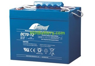 Batera solar AGM Fullriver DC70-12 12V 70Ah Ciclo profundo
