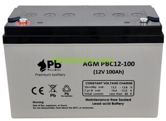 Batera AGM Premium Battery PBC12-100 12V 100Ah