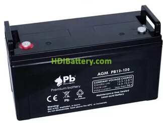Batera AGM Premium Battery PBC12-120 12V 120Ah