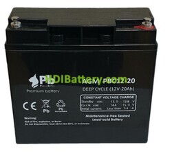 Batería AGM Premium Battery PBC12-20 12V 20Ah 