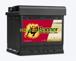 Batería Banner Running Bull AGM 550 01 12V 50Ah 570A