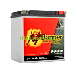 Batera Banner Bike Bull AGM PRO 530 01 12V 30Ah 385A