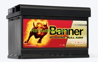 Batera Banner RunningBull AGM 570 01 12V 70Ah 720A