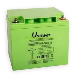 Batera Carbono-Gel U-Power UP-CG55-12 12V 55Ah