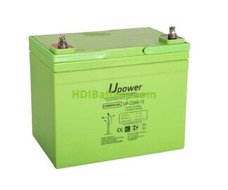 Batera Carbono-Gel para SAI-UPS UP-CG45-12 12V 45Ah