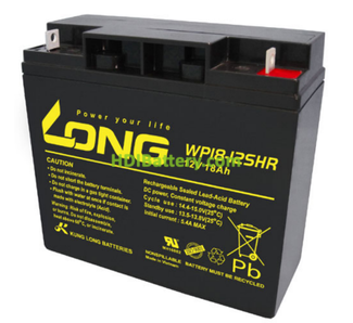Batera para patinete elctrico Long WP18-12SHR 12V 18Ah 