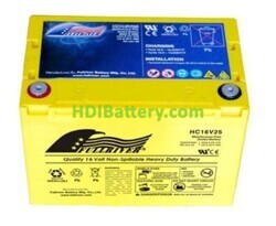 Batería de Alta Descarga AGM Fullriver HC16V25 16V 25Ah