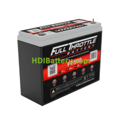 Bater�a de alta descarga FULL THROTTLE F-500 FULLRIVER 12V 40Ah CCA 500A 
