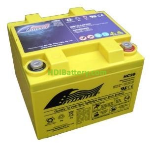 Batera de alta descarga Fullriver HC28 12V 28 Ah CCA 410A 165x176x125 mm