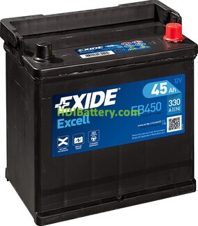 Batera de arranque EXIDE EB450 12V 45Ah