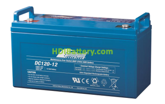 Batera de Ciclo Profundo Fullriver DC120-12A 12V 120Ah 407x174x240mm