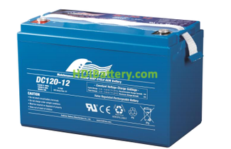 Batera para electromedicina 12V 120Ah Fullriver DC120-12B