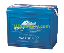 Batera para electromedicina 12V 145Ah Fullriver DC145-12