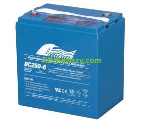 Batera de Ciclo Profundo Fullriver DC250-6 6V 250Ah 262x181x272 mm