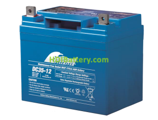 Batera para electromedicina 12V 35Ah Fullriver DC35-12B