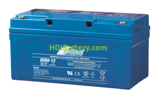 Batera para barredora 12V 65Ah Fulllriver DC65-12A