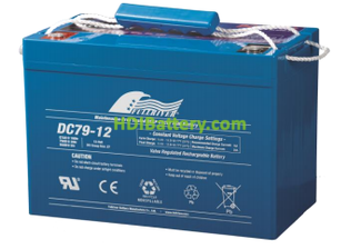 Batera de Ciclo Profundo Fullriver DC79-12 12V 79Ah 307x169x215mm