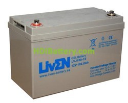 Bateria de Gel 12 Voltios 100 Amperios LVJ100-12 Liven Battery