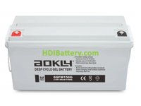 Bater�a de Gel AOKLY POWER 6GFM150G 12V 150Ah 