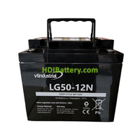 Bater�a de GEL 12V 50Ah VT Industrial LG50-12N 