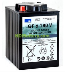 Batería de Gel para tracción Sonneschein GF06180V 6V 180Ah