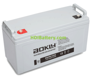 Batería de Gel Aokly Power 6GFM120G 12V 120Ah