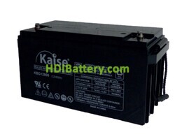 Batería de Gel Kaise KBG12800 12V 80Ah