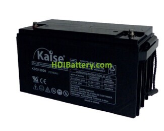 Batera de Gel Kaise KBG12800 12V 80Ah