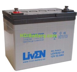 Batería de gel Liven Battery LEVG32-12 12V 32Ah 