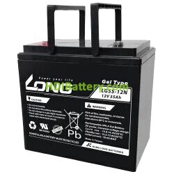 Batería de gel Long LG55-12 12V 55Ah