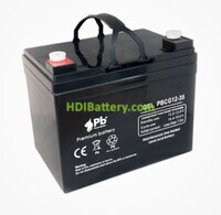 Batera de Gel Premium Battery PBCG12-35 12V 35Ah 