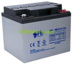 Batería de gel Premium Battery PBCG12-60 12V 65Ah