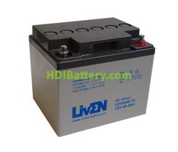 Bateria de gel PURO 12 voltios 40 amperios LEVG40-12