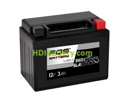 Batería de Gel SLA FQS Battery SLABB4L-B START STOP 12V 3Ah