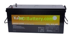 Batería De Gel Solar Kaise KBGS122500 12V 250Ah 