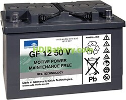 Batería de Gel Sonnenschein GF12050V 12V 50Ah