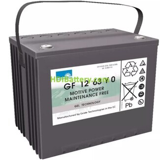 Batería solar 450Ah 12v UP-ZS450-12 Descarga Profundo