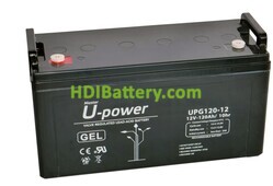 Batera de gel U-POWER UPG120-12 12V 120Ah 
