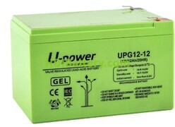 Batería de Gel U-POWER UPG1212 12V 12 Ah